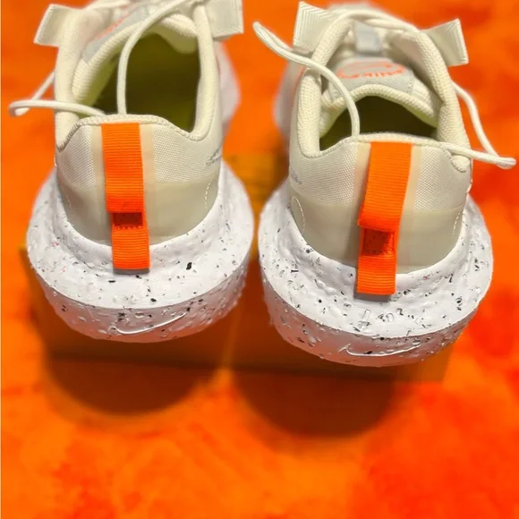 NEW Nike Crater Impact SE Men's Sneakers White/Sunkist Orange DEADSTOCK - Sz 13 - Picture 11 of 16